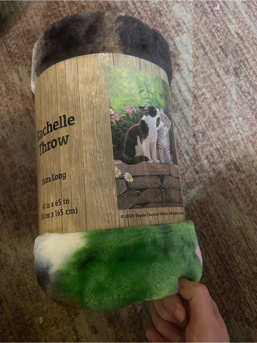 Cats Plush Throw